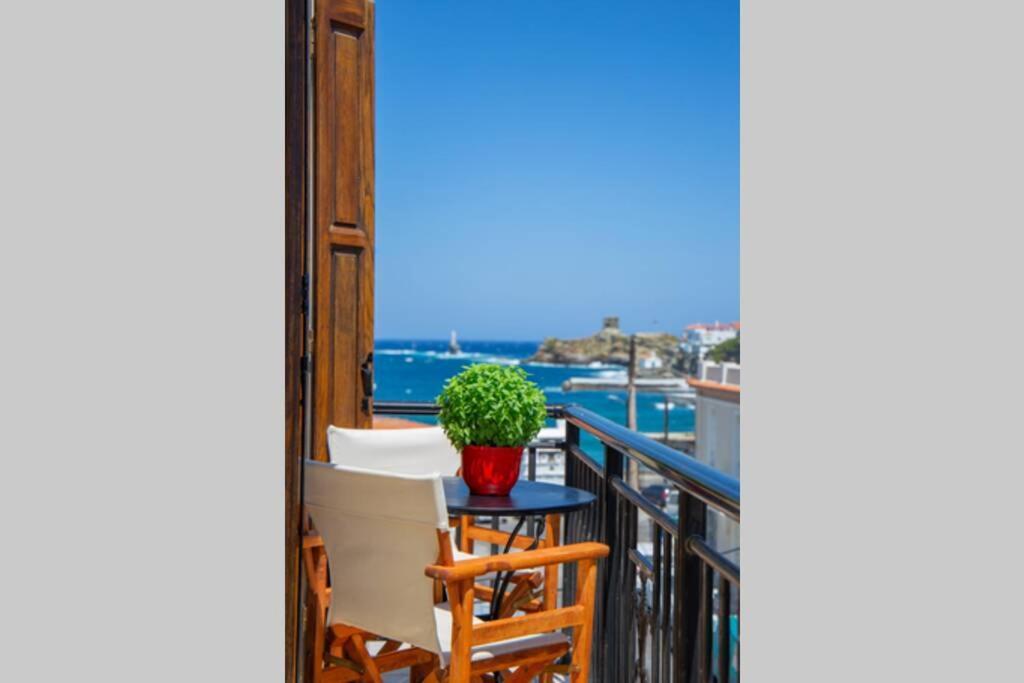 Seaview Stylish Flat In Andros - Walk To Beach Exterior photo
